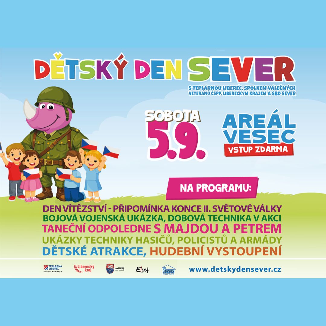 Dětsk&yacute; den Sever 2026